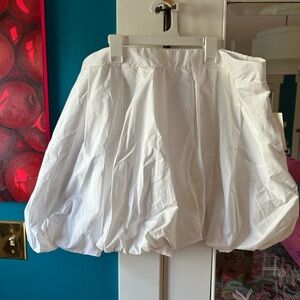 Target NWT white bubble skirt 1X